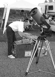 A classic Celestron orange tube SCT, and in great condition, too